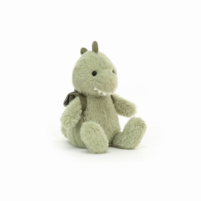 Jellycat Backpack Dinosaurios | DFMS-47265